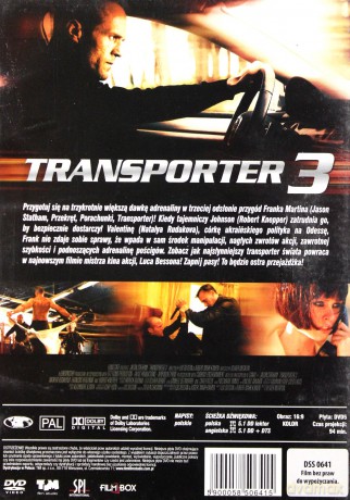 Transporter 3 [DVD]