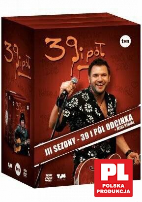 39 i pół sezony 1+2+3+mini serial BOX [16DVD]