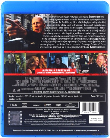 Życzenie śmierci [Blu-Ray]