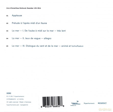 Marc Romboy & Dortmunder Philharmoniker: Reconstructing Debussy [CD]