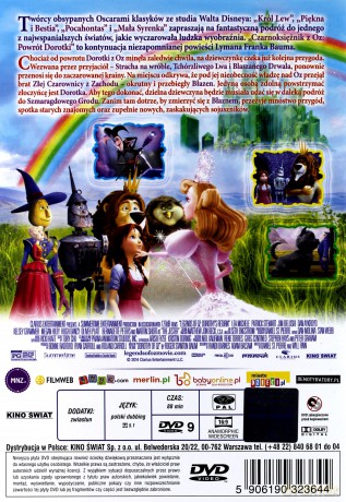 Czarnoksiężnik z Oz. Powrót Dorotki [DVD]