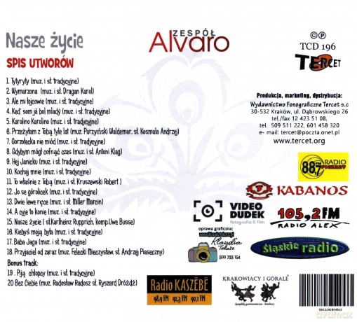 Zespół Alvaro: Nasze Życie [CD]