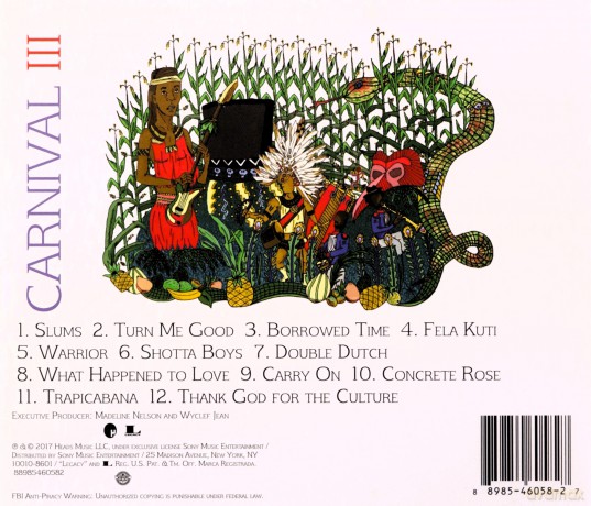 Wyclef Jean: Carnival III: The Fall and Rise of a Refugee [CD]