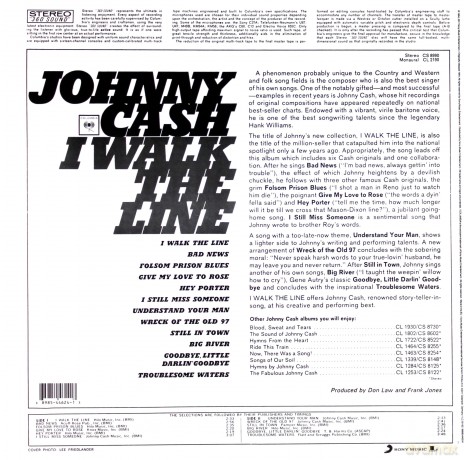Johnny Cash: I Walk The Line [Winyl]