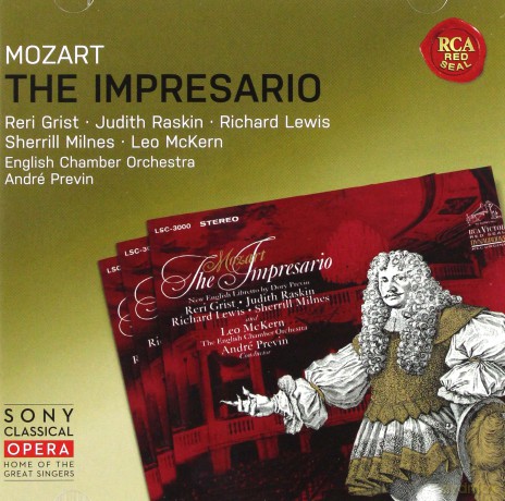 André Previn: Mozart: The Impresario, K. 486 [CD]