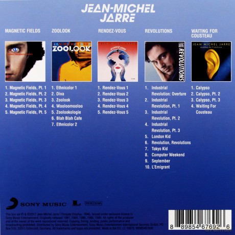 Jean-Michel Jarre: Original Album Classics [5CD]