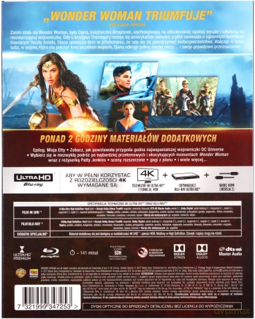 Wonder Woman [Blu-Ray 4K]+[Blu-Ray]