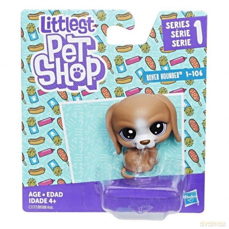 Littlest Pet Shop, Figurki podstawowe, Basser Hound [FIGURKA]