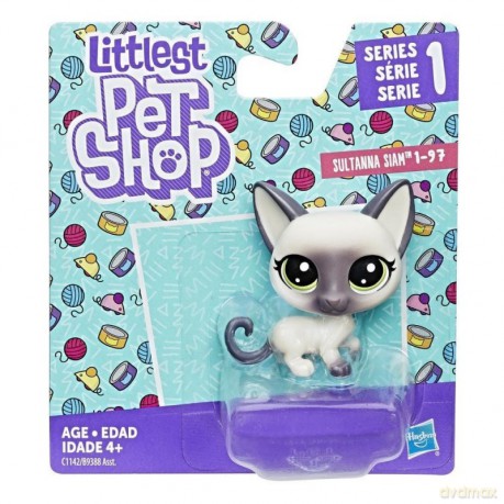 Littlest Pet Shop, Figurki podstawowe, Siamese [FIGURKA]