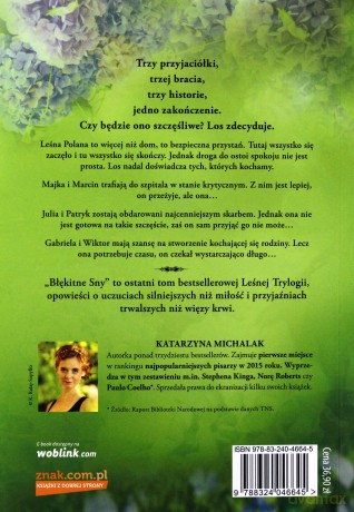 Błękitne sny - Katarzyna Michalak [KSIĄŻKA]
