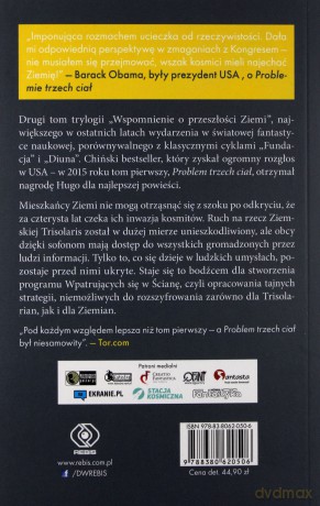 Ciemny las. Wspomnienie o przeszłości Ziemi (Tom 2) - Liu Cixin [KSIĄŻKA]