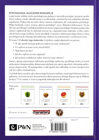 Człowiek i jego środowisko. Psychologia. Kluczowe koncepcje (Tom 5) - Philip Zimbardo [KSIĄŻKA]