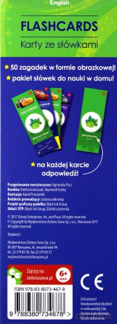 Flashcards karty ze słówkami Auta 3 disney english [KSIĄŻKA]
