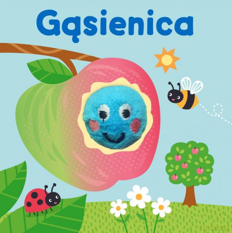 Gąsienica. Pacynka na paluszek - Urszula Kozłowska [KSIĄŻKA]