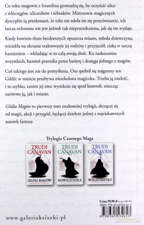 Gildia magów. Trylogia czarnego maga księga 1 - Trudi Canavan [KSIĄŻKA]