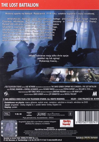 Zaginiony batalion [DVD]