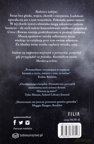 Kosiarze żniwa śmierci (Tom 1) - Neal Shusterman [KSIĄŻKA]