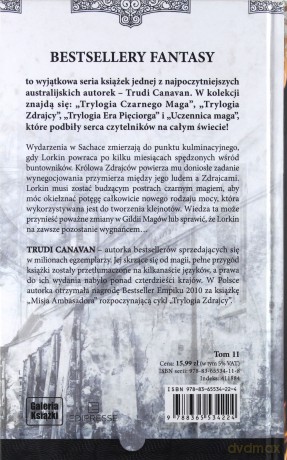 Królowa zdrajców część 1. Bestsellery fantasy (Tom 11) (pocket) - Trudi Canavan [KSIĄŻKA]