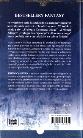 Królowa zdrajców część 2. Bestsellery fantasy (Tom 12) (pocket) - Trudi Canavan [KSIĄŻKA]