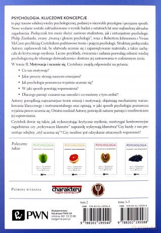 Motywacja i uczenie się. Psychologia kluczowe koncepcje (Tom 2) - Philip Zimbardo [KSIĄŻKA]