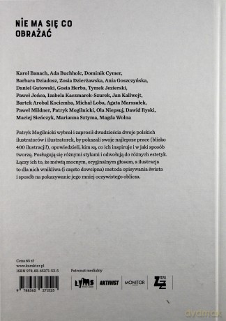Nie ma się co obrażać. Nowa Polska ilustracja - Patryk Mogilnicki [KSIĄŻKA]