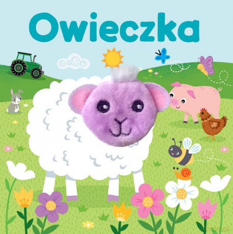 Owieczka. Pacynka na paluszek - Urszula Kozłowska [KSIĄŻKA]