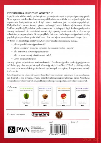 Psychologia osobowości. Psychologia kluczowe. Koncepcje (Tom 4) - Philip Zimbardo [KSIĄŻKA]