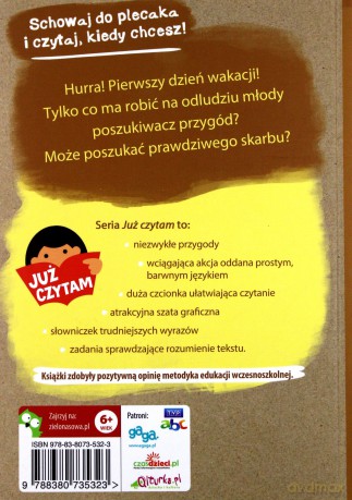 Skarb na miodowym wzgórzu. Już czytam (Tom 18) - Katarzyna Szestak [KSIĄŻKA]