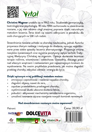 Stwardnienie rozsiane. Bezpieczne i skuteczne terapie naturalne. Metody do samodzielnego stosowania - Christine Wagener-Thiele [KSIĄŻKA]