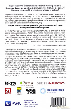 Upadek cywilizacji zachodniej. Spojrzenie z przyszłości - Naomi Oreskes [KSIĄŻKA]