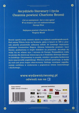 Villette - Charlotte Bronte [KSIĄŻKA]