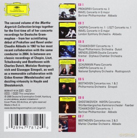 Martha Argerich: The Collection 2. Concerto Recordings [BOX] [7CD]