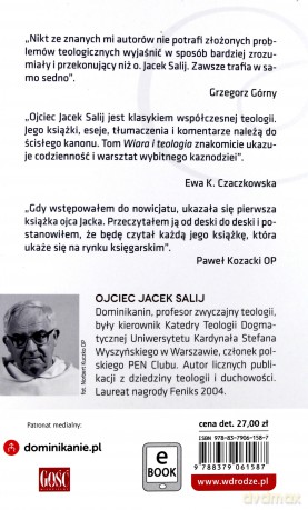 Wiara i teologia - Jacek Salij [KSIĄŻKA]