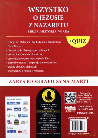 Wszystko o Jezusie z Nazaretu - Jacek Molka [KSIĄŻKA]