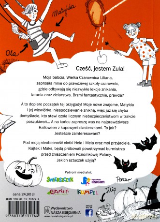 Zula w szkole czarownic. Czarodziejka Zula - Natasza Socha [KSIĄŻKA]