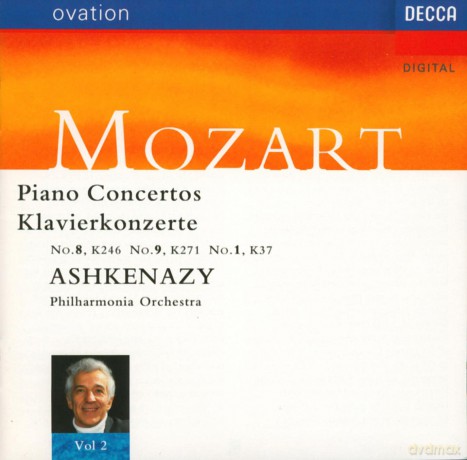 Vladimir Ashkenazy: Mozart [CD]