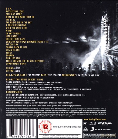 David Gilmour: Live At Pompeii [2xBlu-Ray]+[2CD]