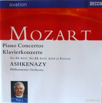 Vladimir Ashkenazy: Mozart [CD]