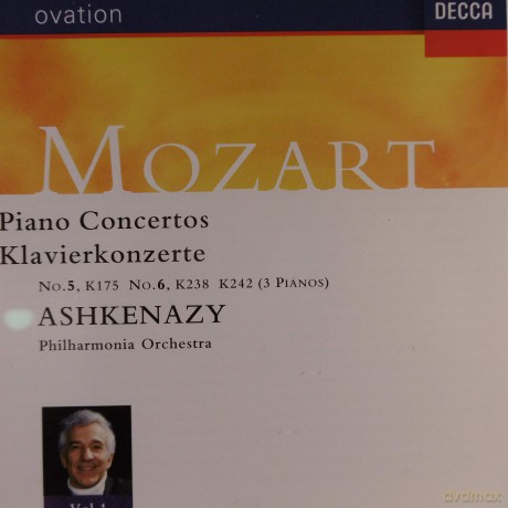 Vladimir Ashkenazy: Mozart [CD]