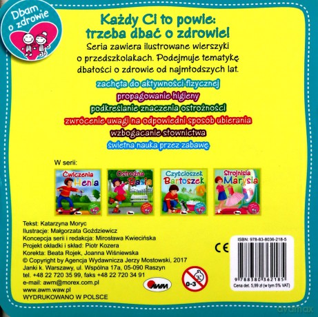 Czyścioszek Bartoszek - Katarzyna Moryc [KSIĄŻKA]