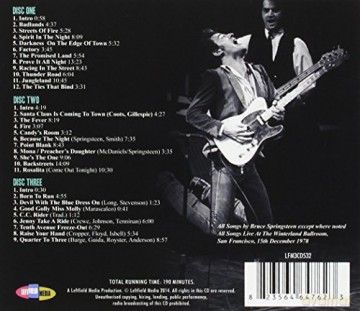 Bruce Springsteen: 1978 - Winterland Night [3CD]