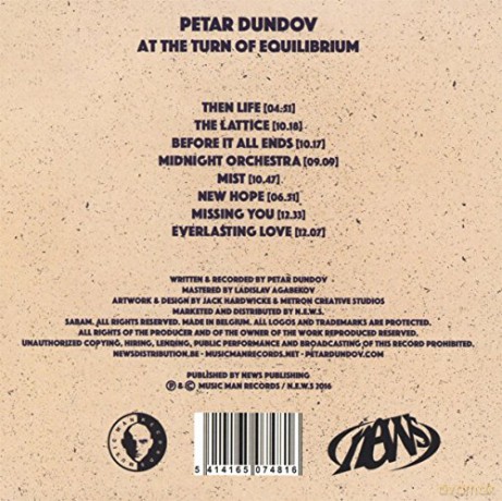 Petar Dundov: At The Turn Of Equilibrium [CD]