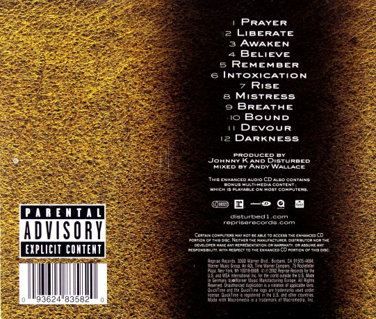Disturbed: Believe [CD]