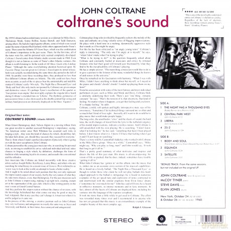John Coltrane: Coltranes Sound [Winyl]
