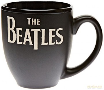 The Beatles: Drop T Logo Etched Matte Kubek