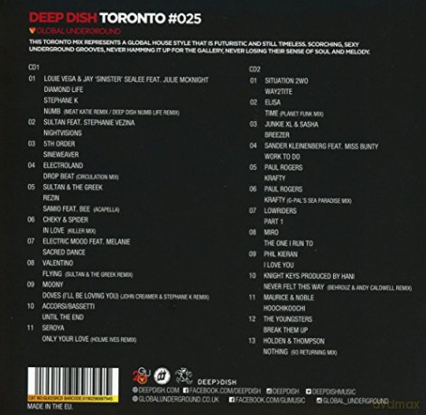 Deep Dish: Global Underground #25: Deep Dish - Toronto [2CD]