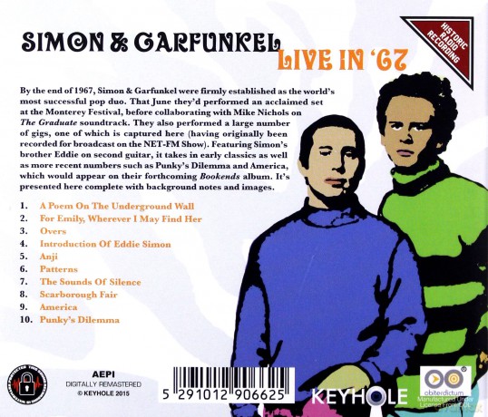 Simon And Garfunkel: Live In '67 [CD]