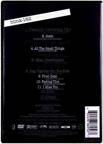 Blink 182: Greatest Hits [DVD]