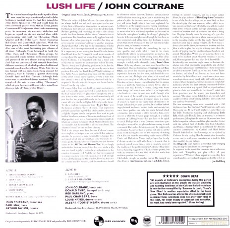 John Coltrane: Lush Life [Winyl]