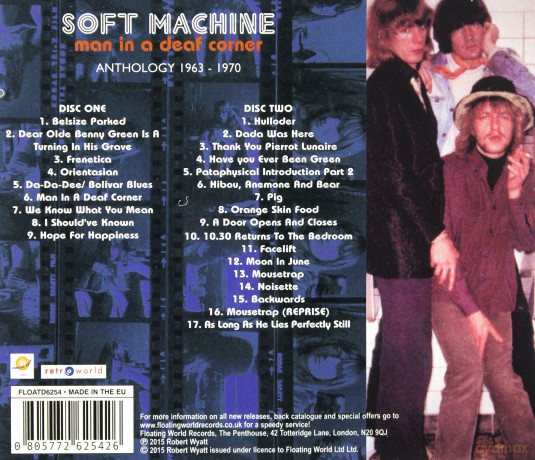 Soft Machine: Man In A Deaf Corner [2CD]